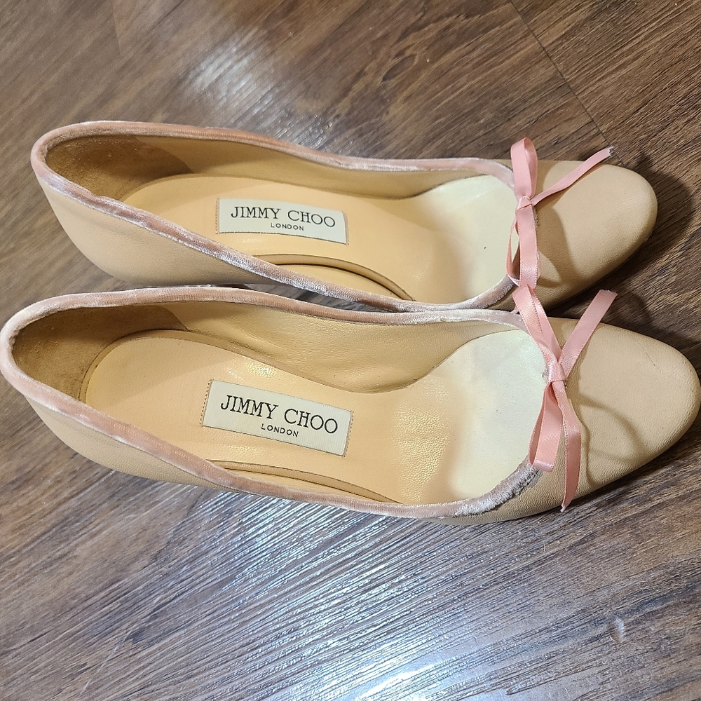 🎀jimmy choo pink ballet🩰 heel - Picture 2 of 4